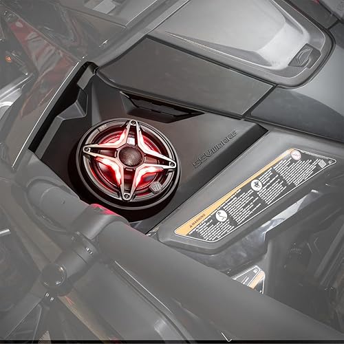 Miniatura 6 de SSV Works Maveric R Front Dash Speaker Pods Panels Compatible with Can Am Maverick R - Stereo System Enclosure LH and RH Dash Panels