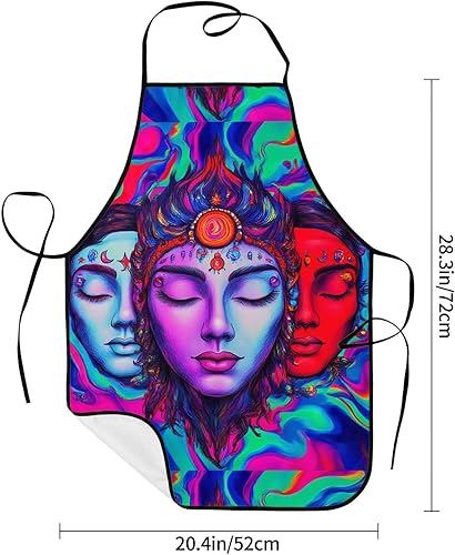 Miniatura 4 de Delantal para parejas que cocinan, juego de delantales de cocina