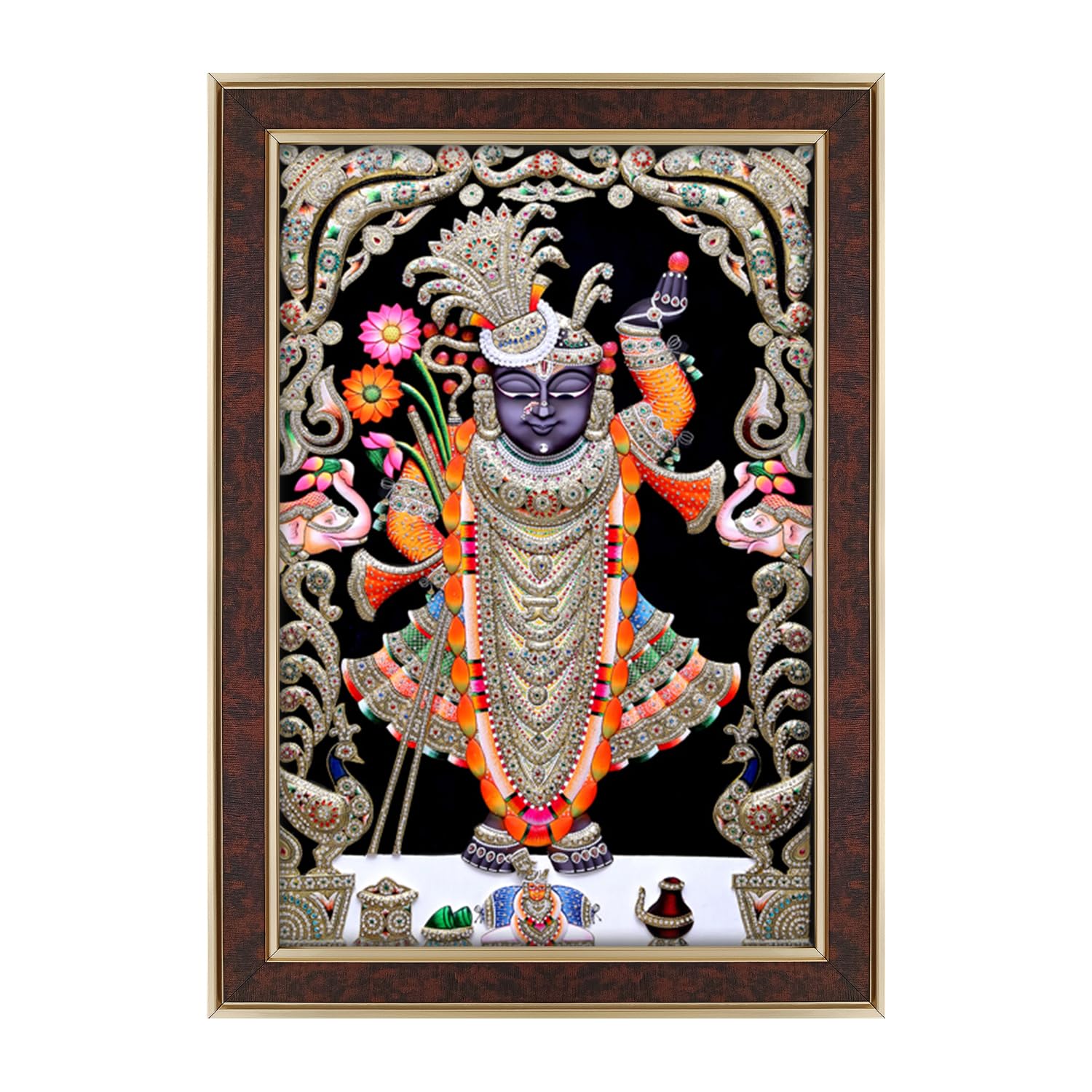 Shrinathji Photo Frame - Elegant Decorative Frame -1