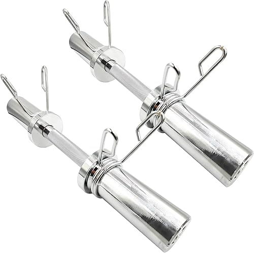 Miniatura 7 de Mancuernas olímpicas de 16 pulgadas, juegos de barras de mancuernas cargables (capacidad de peso de 150 libras), compatible con placas estándar de 2