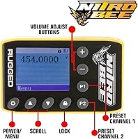 Vista 5 de Rugged Radios Nitro Bee (receptor de carreras, receptor de carrera)