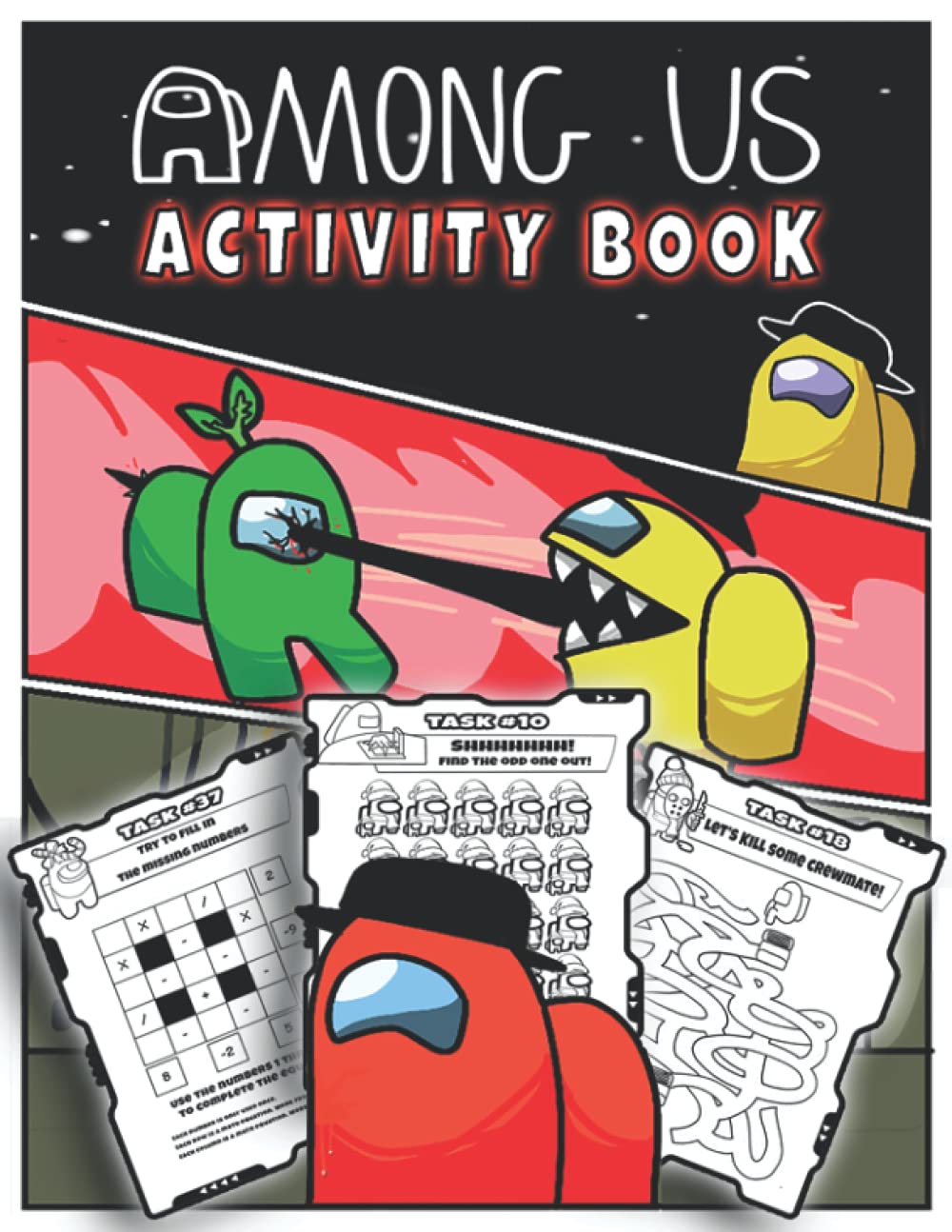 Buy Among Us Activity Book Impostors and Crewmates fans Activities Maze, Coloring, Sudoku