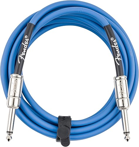Amazon.co.jp_ Fender フェンダー Contour 10ft（約3m） Cable Lake Placid Blue ギターケーブル _ 家電＆カメラ