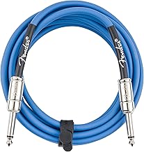 Fender 990571102 Contour™ 10' instrument Cable, Lake Placid Blue