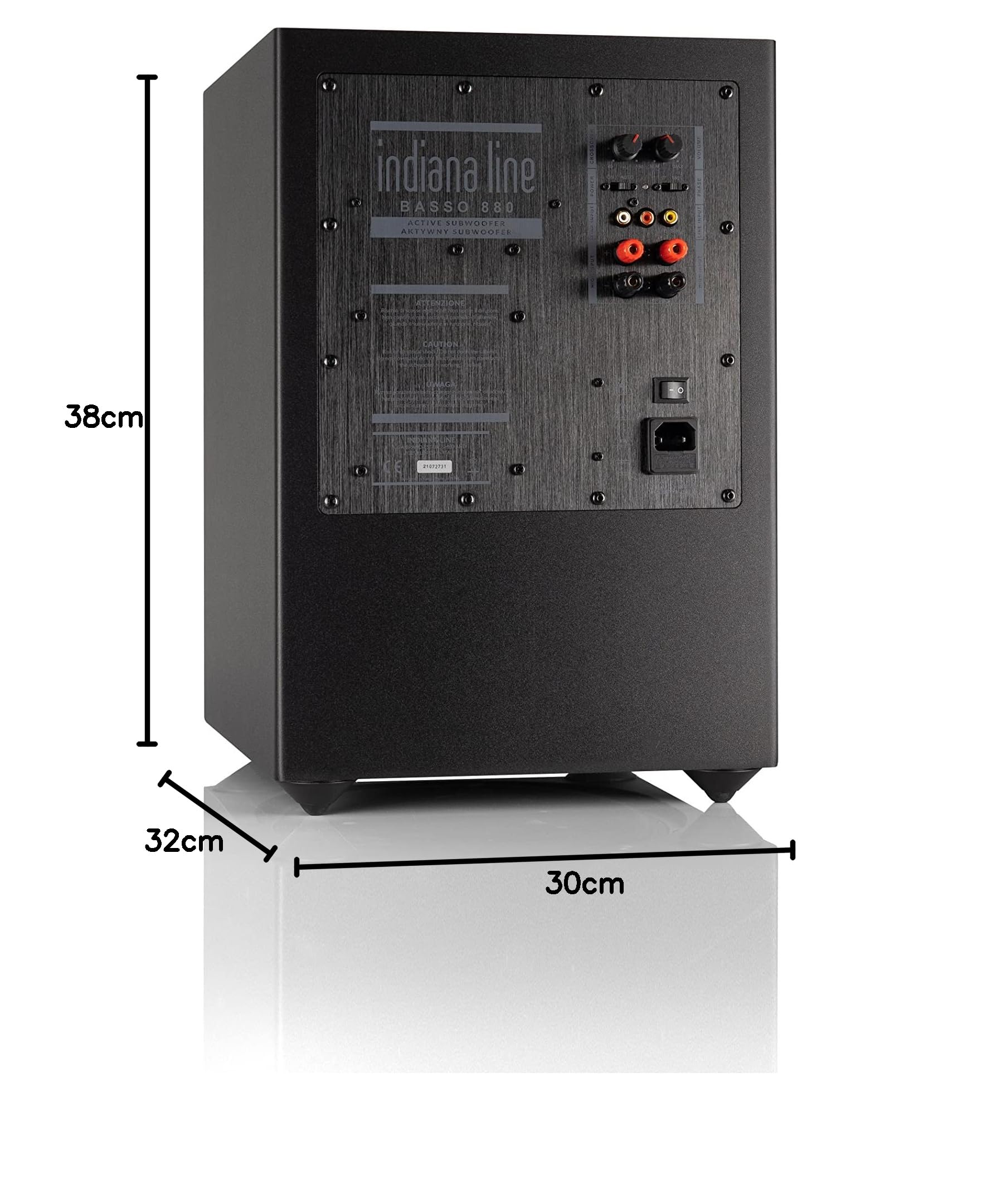 Indiana Line Basso 880 subwoofer amplificato