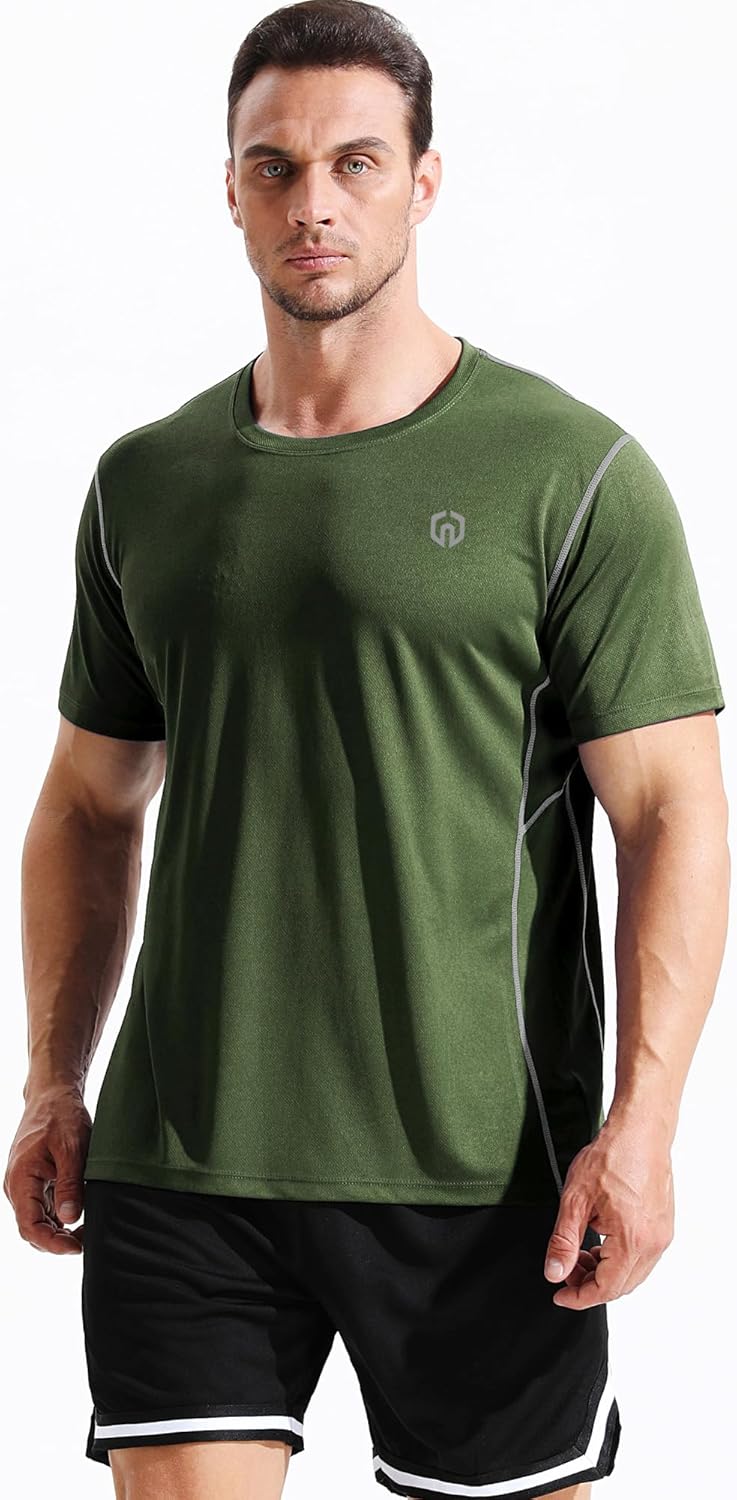 NELEUS Men's Dry Fit Athletic Running Shirt - Image 5