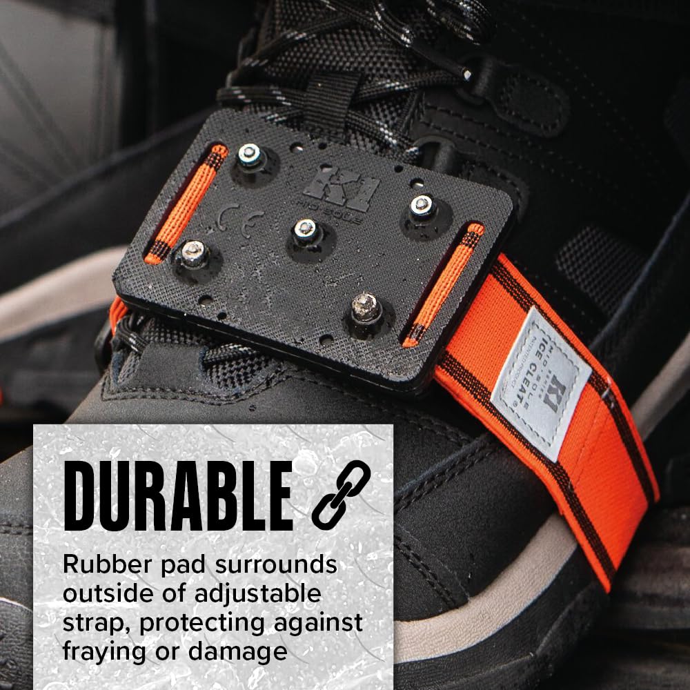 K1MID-LP K1 Paire de Crampons antidérapants à Semelle intermédiaire