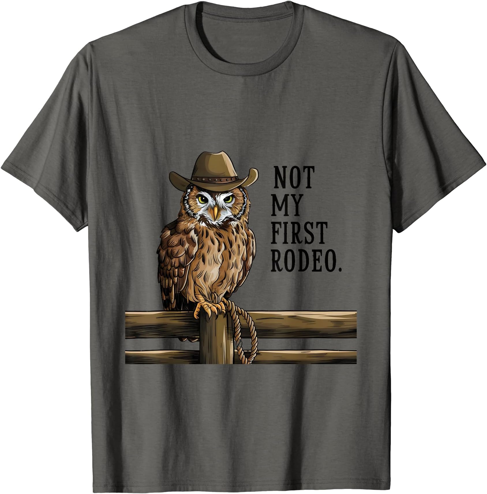 Not My First Rodeo - apparelNot My First Rodeo: Wise Owl's Pride apparel T-Shirt