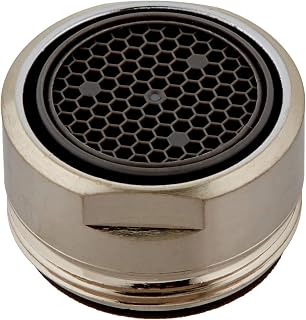 American Standard 066070-2950A Satin Nickel Aerator - 2.2 GPM, 15/16-Inch Male Threads for Kitchen & Bath Faucets
