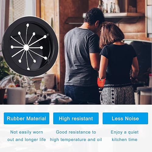 Miniatura 2 de 3 Packs Garbage Disposal Splash Guard Sink Baffle, 3-18 Inch Food Waste Disposer Accessories, Suitable for Waste King, Whirlaway and GE Models