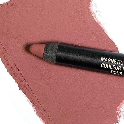 Vista 25 de Nudestix Magnetic Matte Lip Color – 3-in-1 Long-Wear Lipstick, Lip Liner & Lip Stain Pencil Kiss-Proof, Transfer-Proof, Lightweight Matte Formula