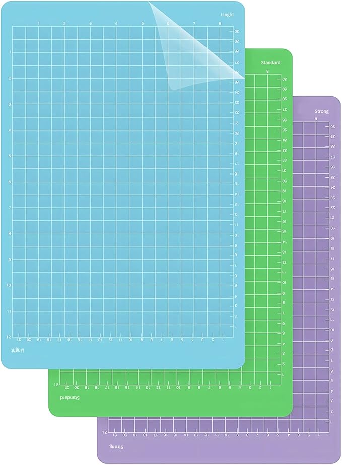 Alfombrillas de Corte Adhesivas para Cricut Joy Xtra - Juego de 3 Piezas