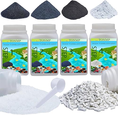 Miniatura 7 de Kit de grano de vaso de roca de 10 libras  Inculd - Juego de grano de 7 libras + pellets de plástico de 1 libra + 2 libras de medios de relleno de