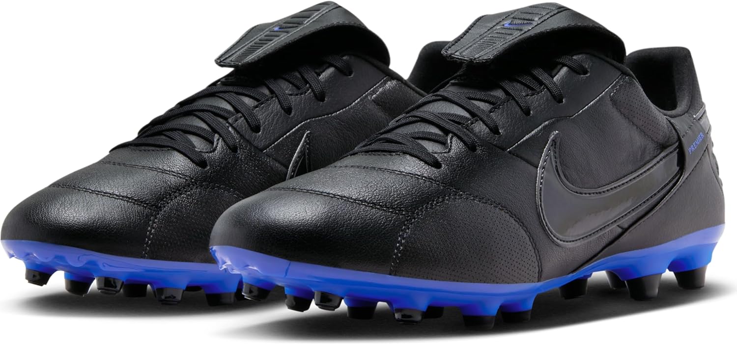 Nike Premier 3 FG Shadow Pack Soccer Cleats Black Blue Men's AT5889-007 (AT5889-007, US Footwear Size System, Adult, Men, Numeric, Medium, 7) - Image 8