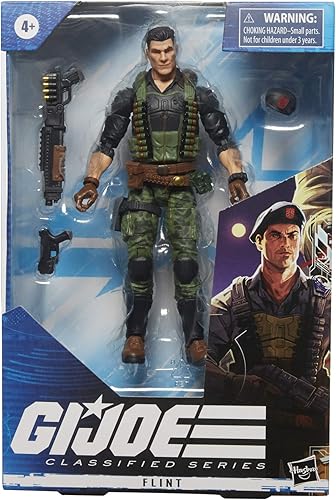 Miniatura 2 de Hasbro G.I. Joe Classified Series Flint - Figura de acción coleccionable con múltiples accesorios, juguete prémium a escala 6 pulgadas, empaque con