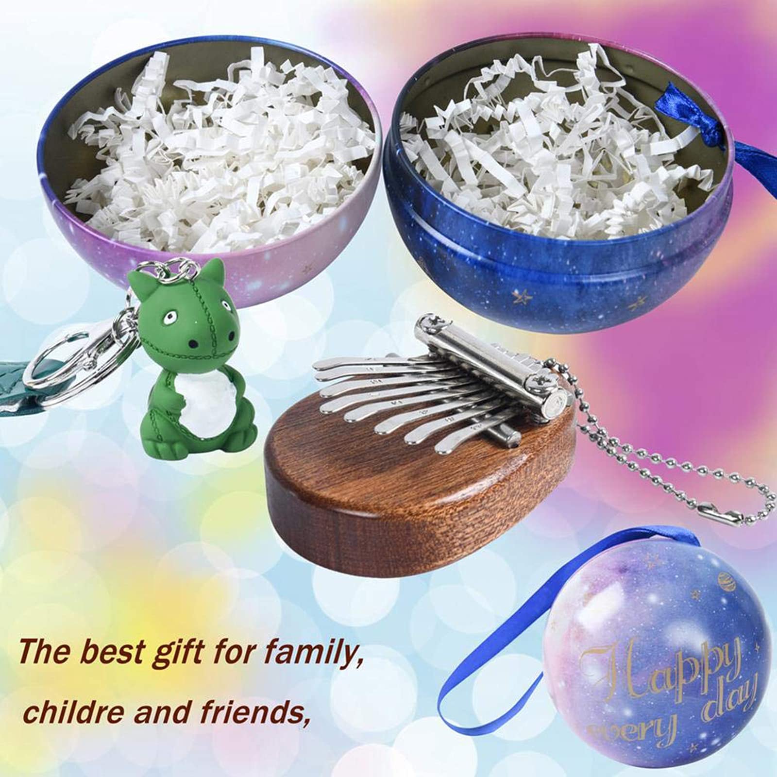 Kalimba 8 Clés, Pouce Piano Portable Mini Portable Piano à Pouce Poche Music Beginner Kalimba Instrument Kalimba Pouce Piano