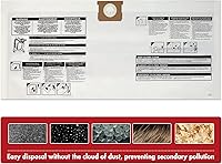 Vista 3 de Shop-Vac 90663 Bolsas de filtro desechables de 15 a 22 galones, paquete de 6