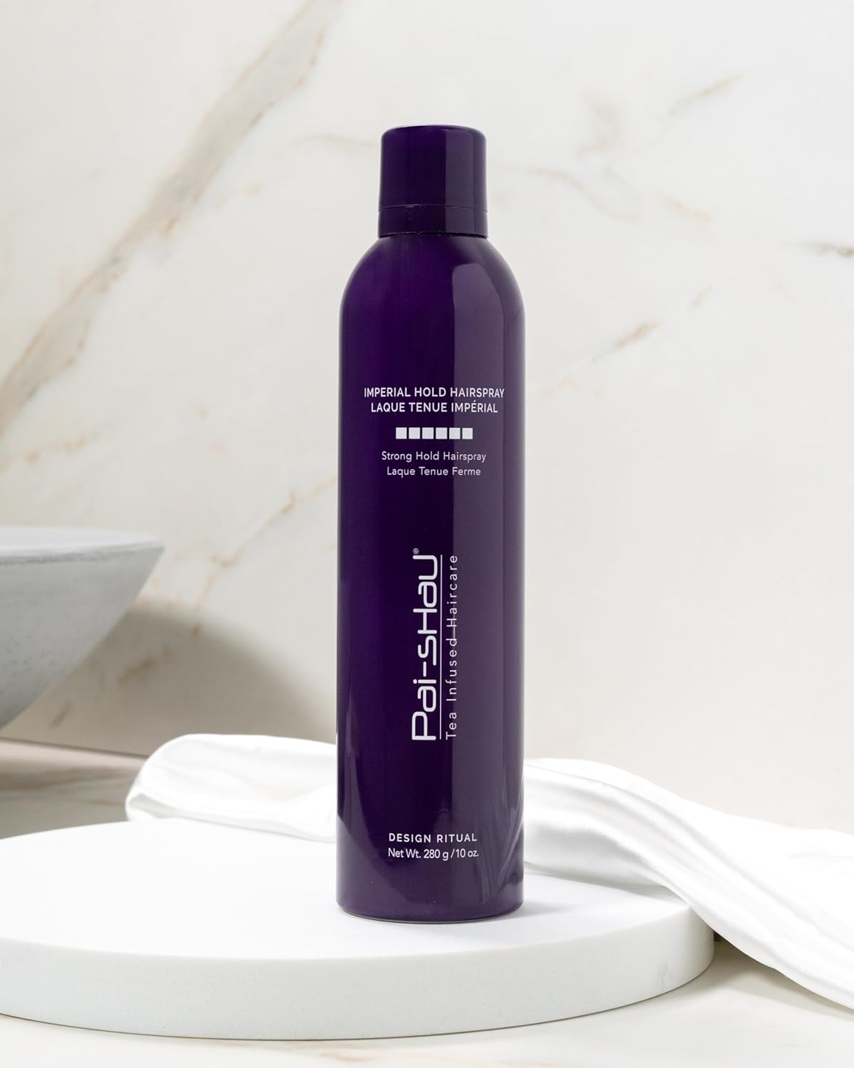 Pai-Shau - Imperial Hold Hairspray, Extra Strong Hold Hairspray for Women, Fast-Drying Finishing Spray, Humidity Resistant, Frizz Control & Shine Boosting (10 fl oz)