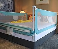 Vista 1 de U/D Bed Rails for Toddlers/Kids - Extra Long and Tall Bed Rail for Twin, Full, Queen, King Size Mattress (71in(180cm))-1side