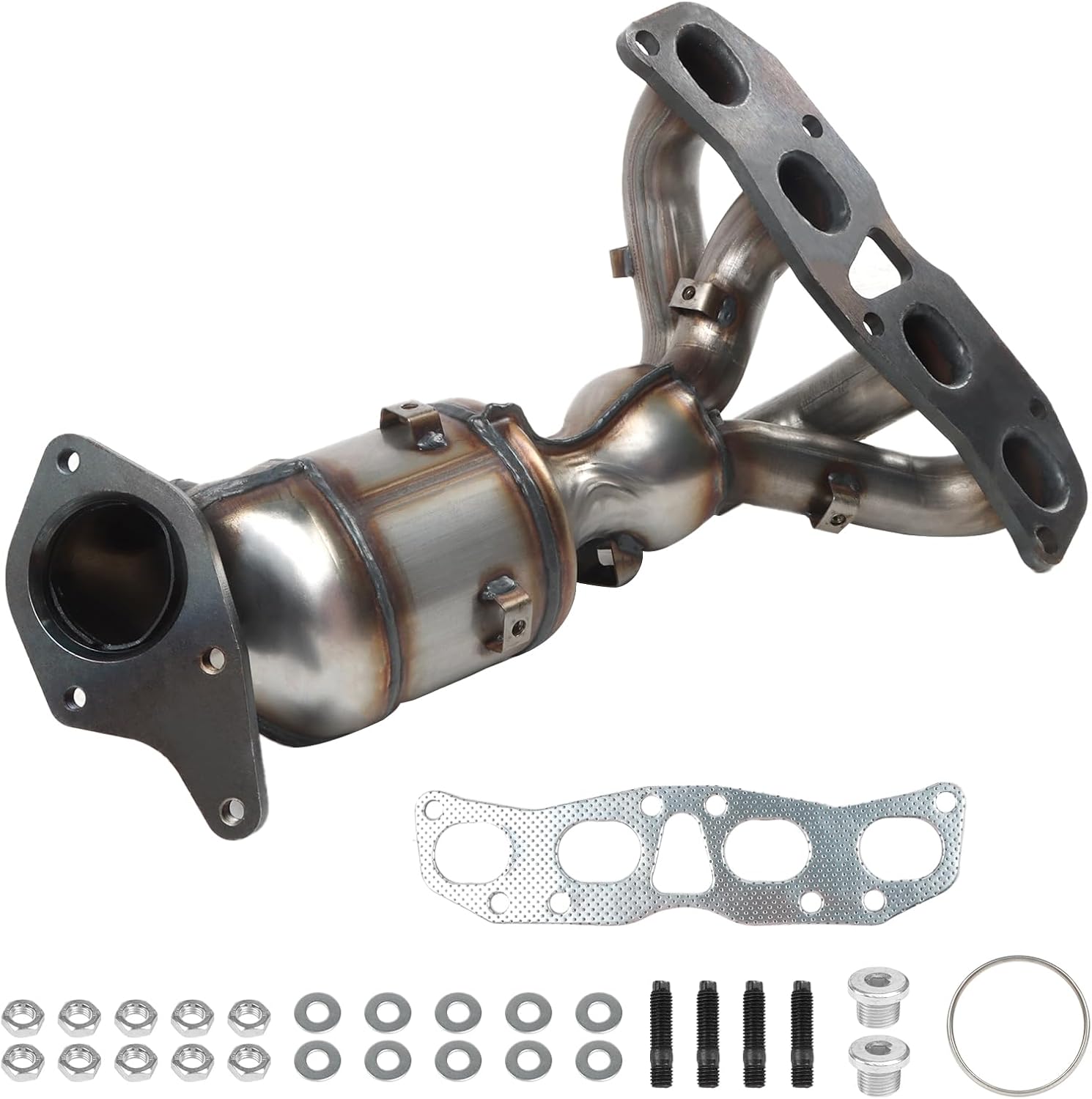 Upgrade Front Catalytic Converter Direct-fit Compatible with 2007 2008 2009 2010 2011 2012 2013 Nissan Altima L4 2.5L Catalytic Convertor Replaces 674-933(EPA Compliant)