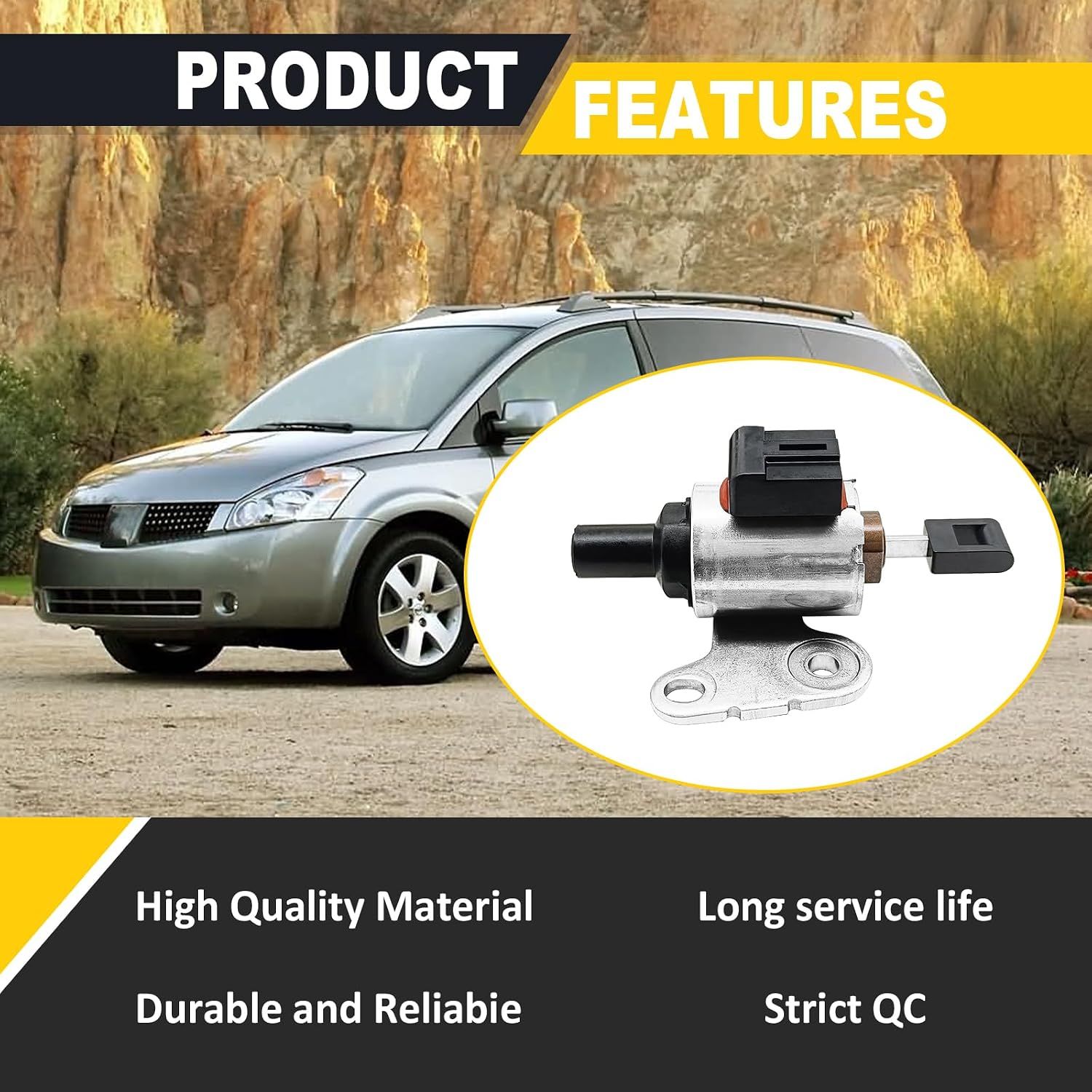3.5 Step Motor CVT Transmission Stepper Motor Compatible with Nlssan Murano 2003-Present, Tilda, Latio 2013-Present etc, Replace OE# RE0F09A, RE0F09B, JF010E, JF009E
