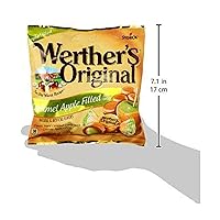 Vista 95 de Caramelo duro original Werther, chocolate sin azúcar (2.35 oz)