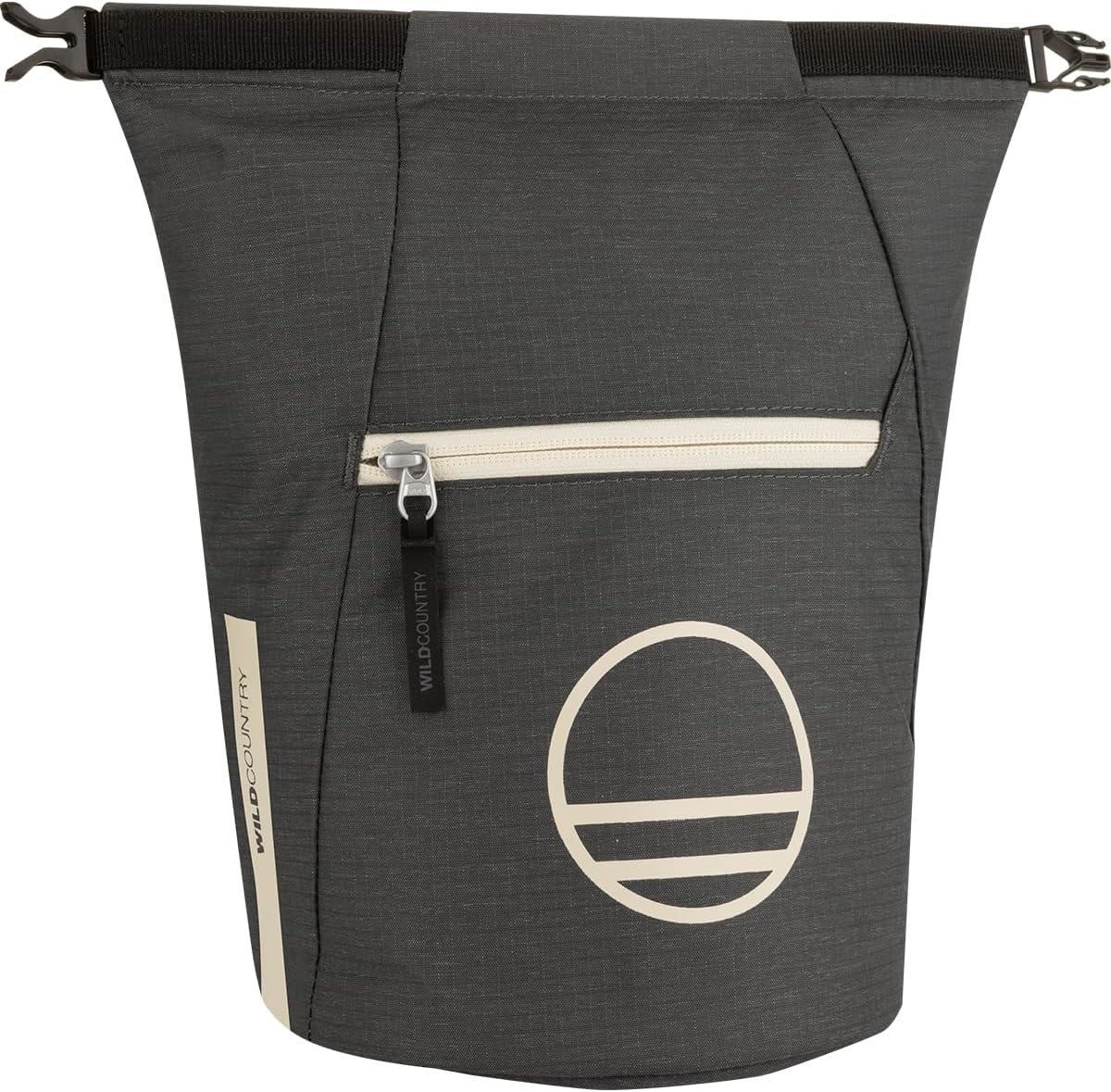Wild Country Spotter Boulder Chalk Bag - Large Rock Climbing Chalk Bucket with Zippered Pocket