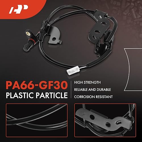 Miniatura 4 de A-Premium Sensor de velocidad de rueda ABS trasero derecho  Compatible con modelos Kia  Optima 2011 2012 2013 2014 2015 2016  Lado trasero del