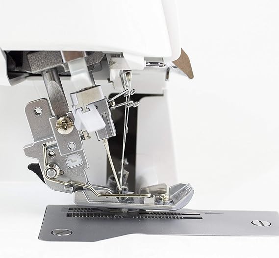 Juki MO-1000 Serger, Push Button Jet Air Looper Threader,purple