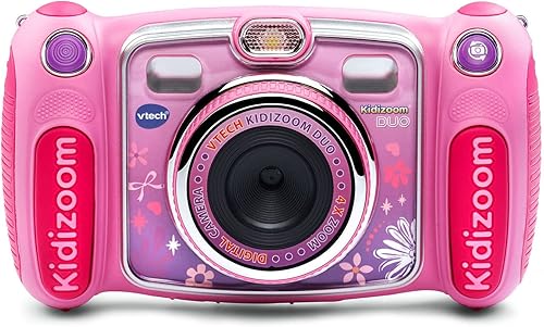 Cámara Duo VTech Kidizoom color rosa