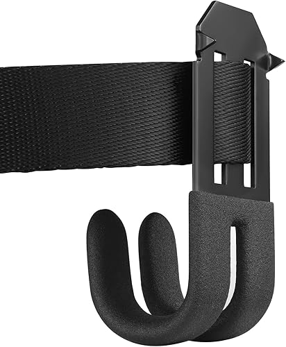 Miniatura 4 de HUNTARMOR Treestand - Perchas con múltiples ganchos, gancho para equipo de caza con revestimiento de metal para arco de caza, soporte de accesorios