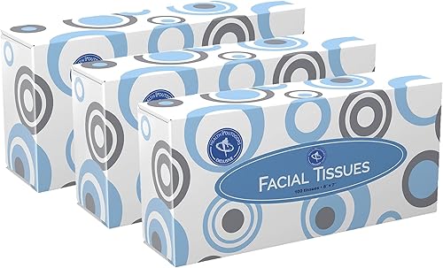 Miniatura 7 de Pañuelos faciales hogar y negocio Caja de 100 unidades estándar de papel de seda de 2 capas