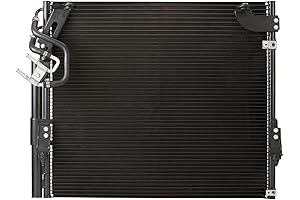 AC Condenser Compatible with Toyota Sequoia/ Tundra - Durable Aluminum Radiator