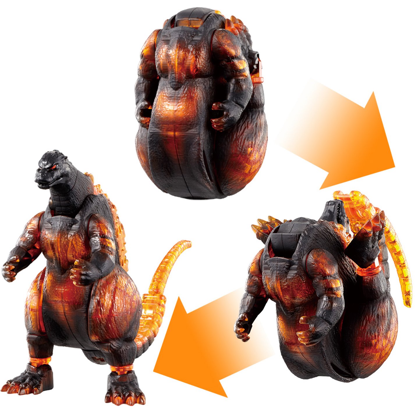 Amazon.co.jp: ゴジラエッグ バーニングゴジラ : おもちゃ