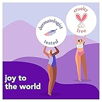 Vista 5 de joy Recambios de cuchillas de afeitar para mujer, 8 unidades, morado, Lubrastrip para ayudar a evitar la irritación de la piel