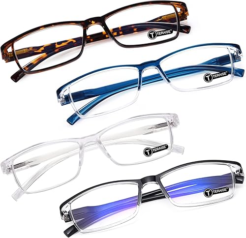 TERAISE Gafas de lectura de luz anti-azul de la moda hombres mujeres lector de computadora TERAISE Gafas de lectura de luz anti-azul de la moda hombres mujeres lector de computadora