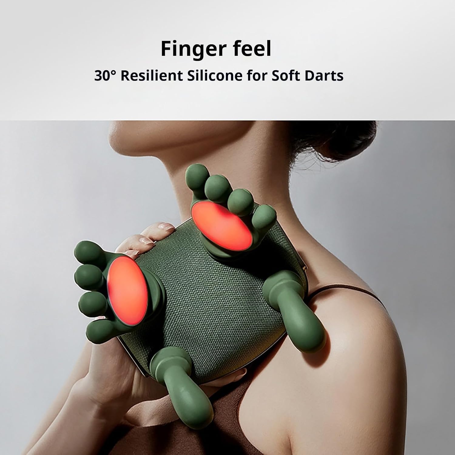 Neck Massager with Heat, Shiatsu Neck and Back Massage, Shoulder Massager for Pain Relief Deep Tissue with 4D Kneading, Wireless Portable and Rechargeable Finger Massage for Women and Men - Image 8