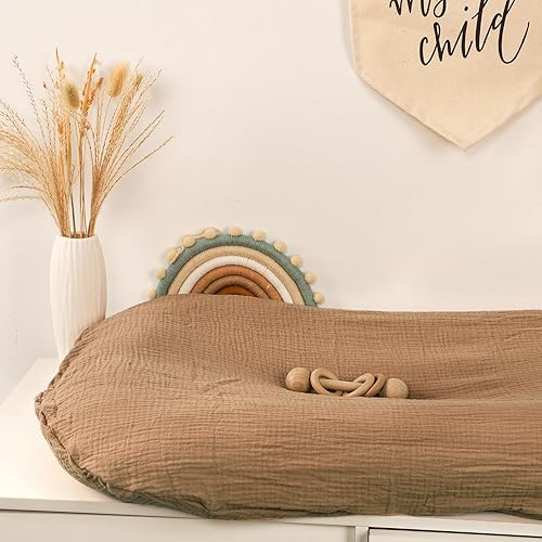 Miniatura 101 de Hooyax Baby Lounger Slipcover for Newborns, Removable Infant Floor Seat, Padded Lounger Cover with Animal Design