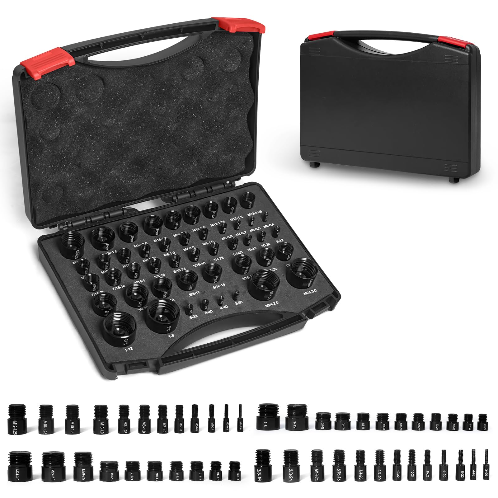 Thread Checker Set - Inch & Metric Bolt Gauge -1 Thread Checker Set - Inch & Metric Bolt Gauge -1