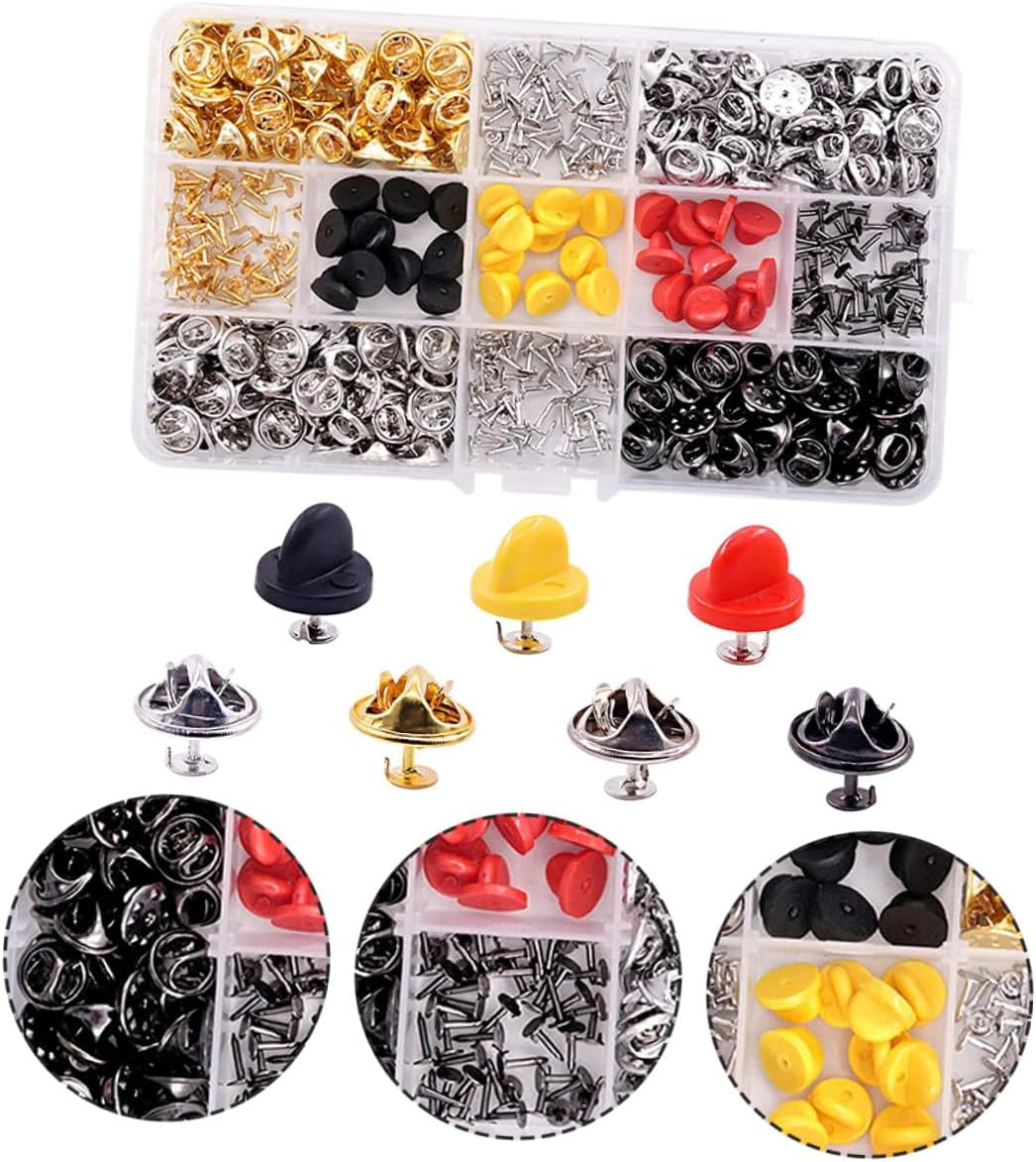 430pcs Butterfly Pin Backs for Badges and Lapel Pins