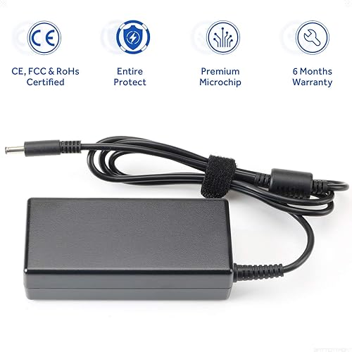 Miniatura 7 de Cargador adaptador de CA de 65 W para laptop Dell in-spiron 13 15 17 7347 7348 3552 3558 5000 5552 5555 5558 5559 5755 5758 5759 P24T P24T001