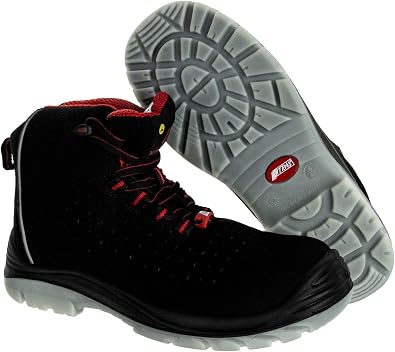 Botas de Seguridad Nitras 7421 Micro Step II - Botas de Trabajo S1P para  Hombres y Mujeres - Calzado Antideslizante y Zapatos Resistentes al Agua :  Amazon.es: Zapatos y complementos