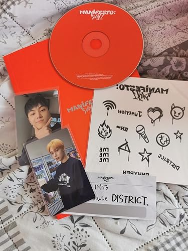 ENHYPEN - [MANIFESTO : DAY 1] (M Ver.) Package + Photo Book + CD-R