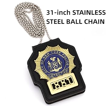 NYPD DETECTIVE 刑事バッジ+ケース NYPD DETECTIVE 刑事バッジ+ケース NYPD DETECTIVE 刑事バッジ+