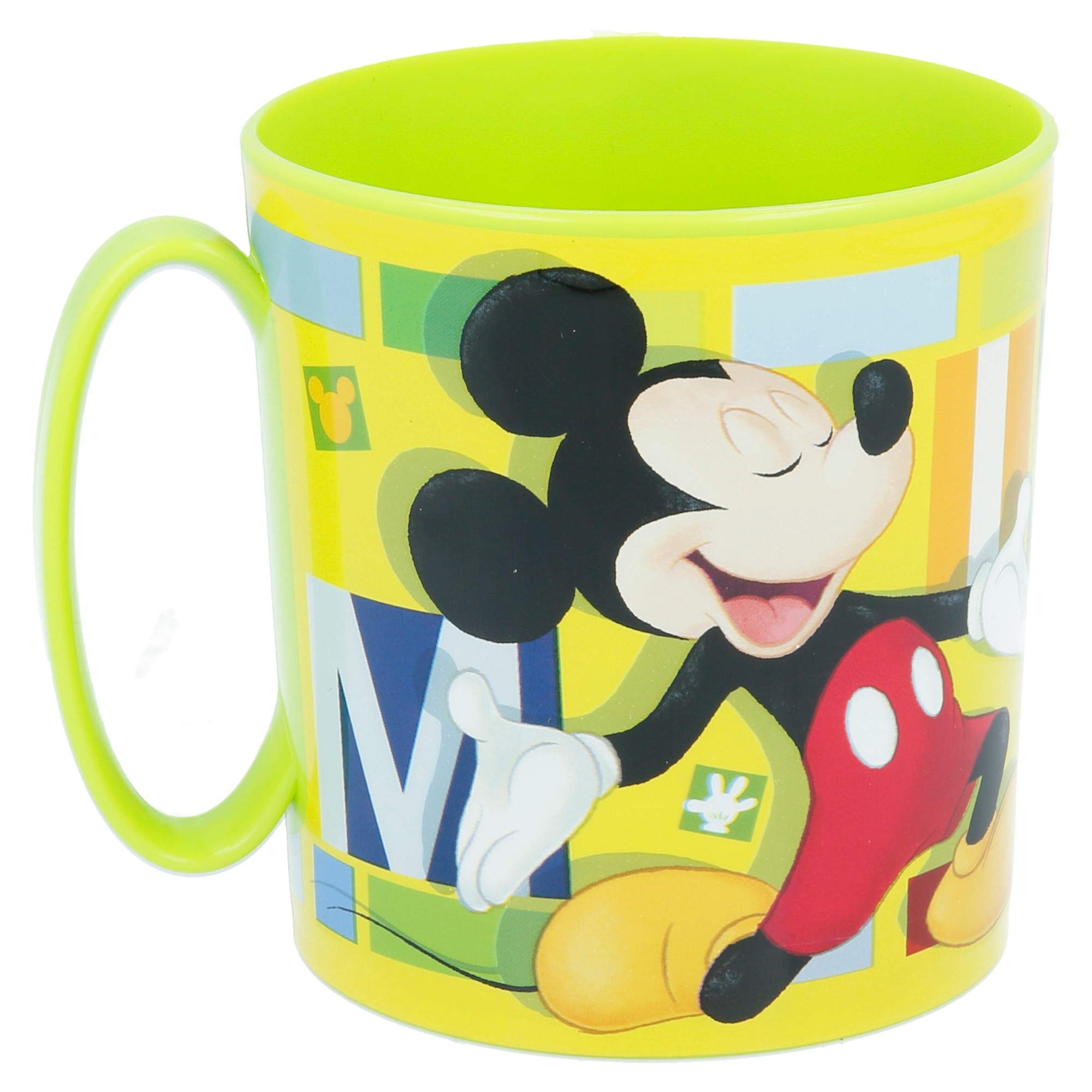 Stor 44204 Micro Mug 350 ml | Mickey Mouse - Disney Watercolours,Black