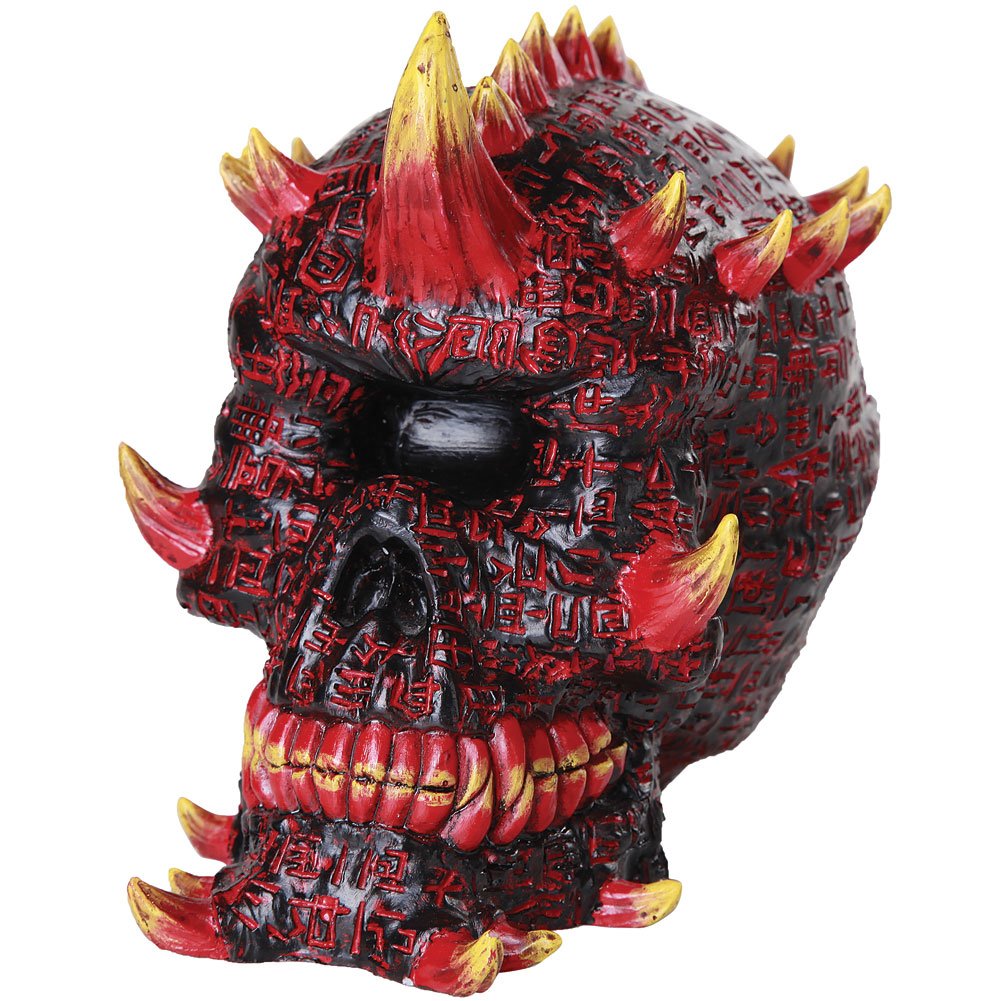 Pacific Giftware Red Mythical One Eyed Cyclops Skull Gothic Fantasy Collectible Figurine
