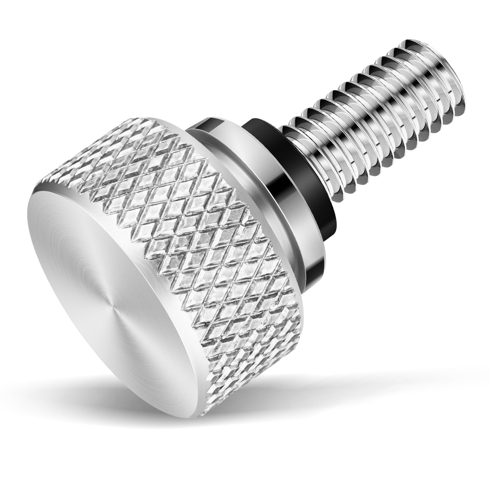 Amazicha Stainless Steel Seat Bolt Rear Seat Screw Quick Mount 1/4"-20 Thread Compatible for Harley Sportster Softail Touring Dyna 1996-2026