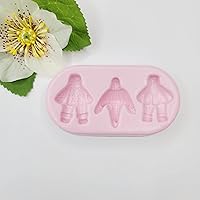 Vista 4 de Vestidos creativos #2 Molde de silicona KKA #49