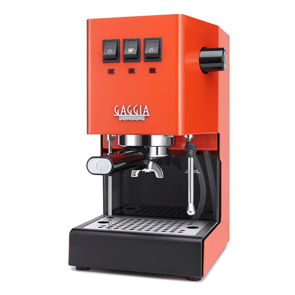 Gaggia Classic Pro Evo Lobster Red | Pump Espresso and