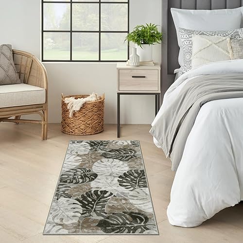 Miniatura 6 de Wonnitar Alfombra de pasillo de lavandería de 2 x 4.3 pulgadas, tapete de pasillo lavable, tapete pequeño antideslizante para cocina, suave,